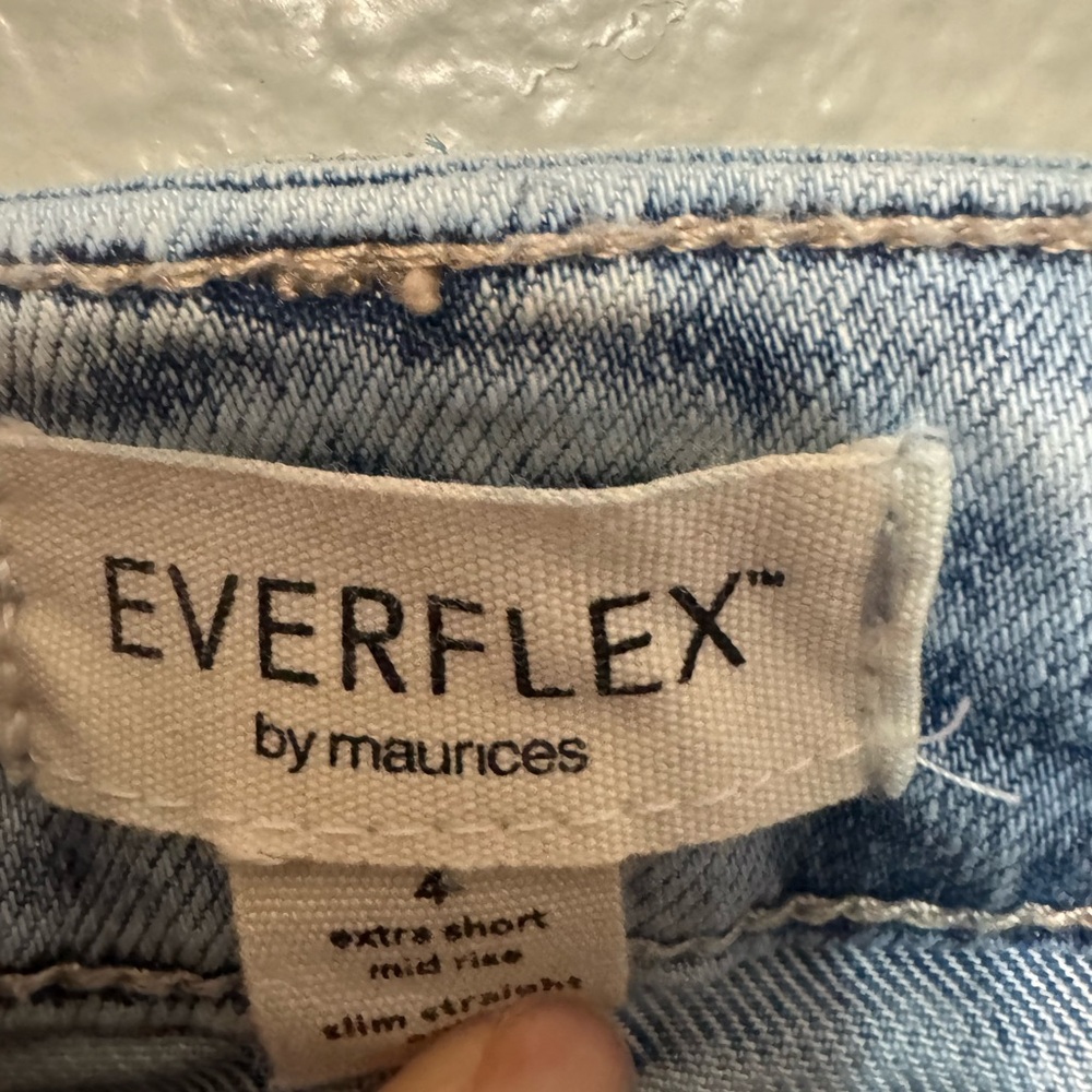 Maurices Light Blue High-Rise Women's Jeans - Picture 2 of 2